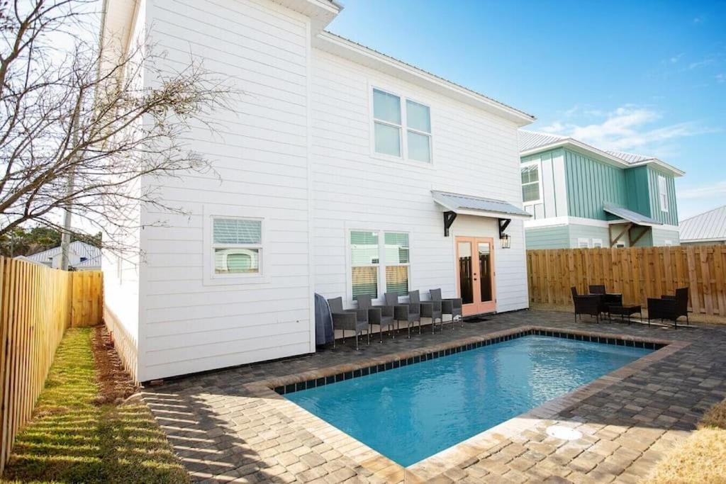 Villa Coral Reef - Brand New Build, Pet Friendly, Private Pool! Sleeps 9! Panama City Beach Exterior foto