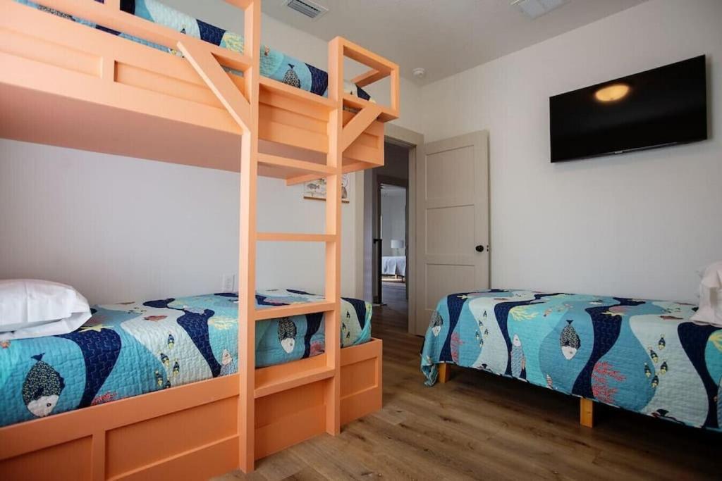 Villa Coral Reef - Brand New Build, Pet Friendly, Private Pool! Sleeps 9! Panama City Beach Exterior foto